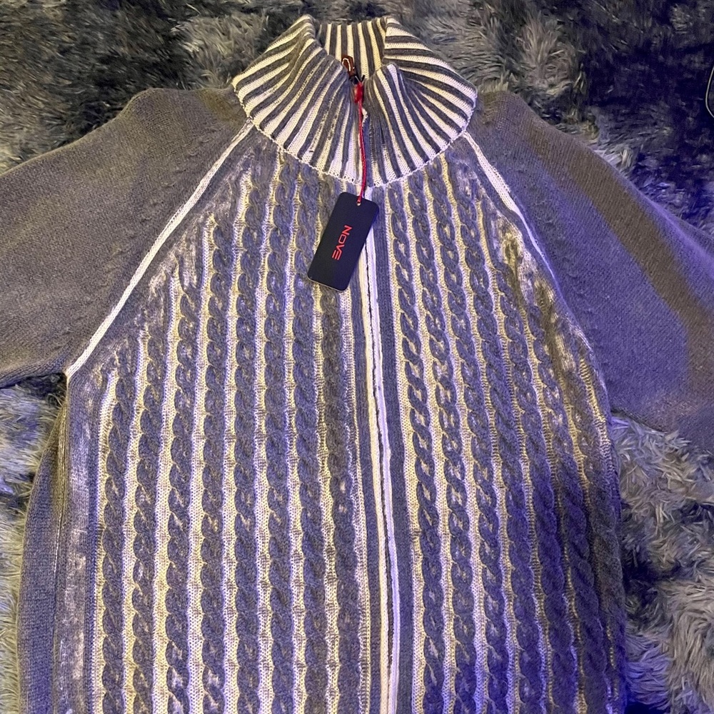 Nove Wool Zip UP Sweater